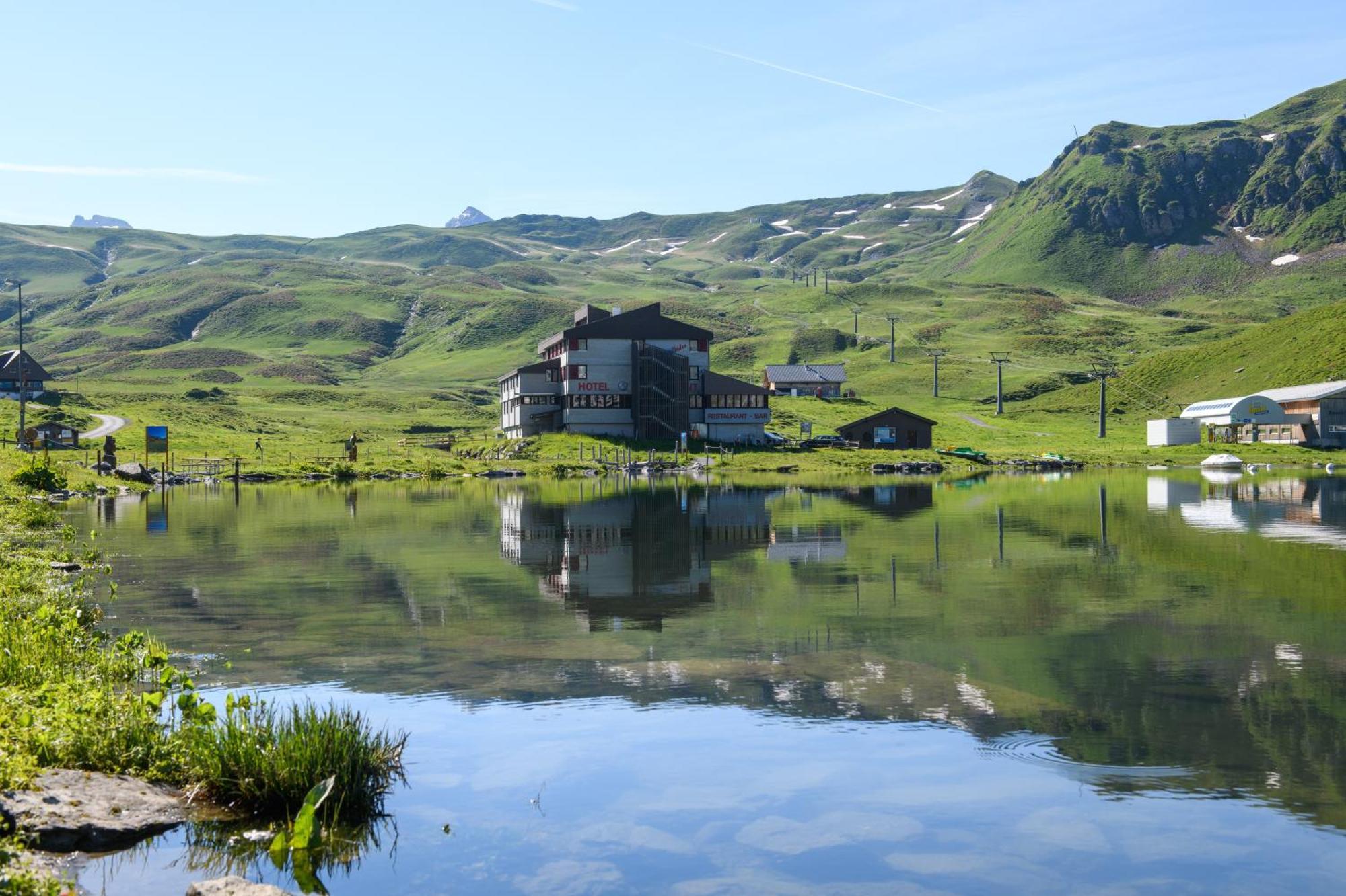 Berghotel Distelboden Frutt Exteriör bild